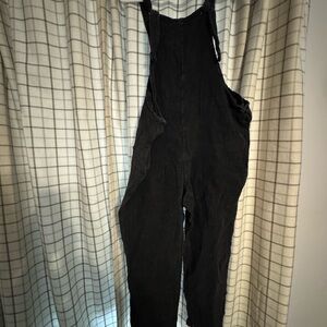 Washed Black Talulah Overalls